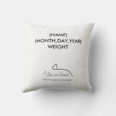 Angel kussen voor baby... verjaardag... kind (Achterkant)