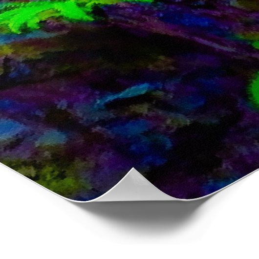 Angel & Lamp Poster (Hoek)