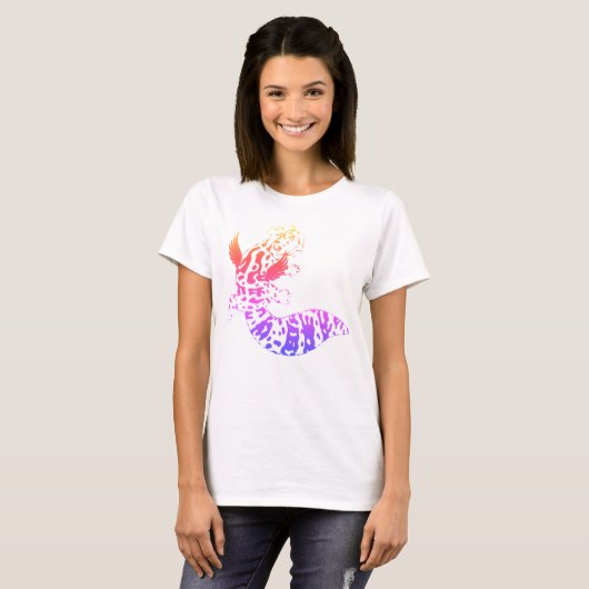 Angel leopard gecko t-shirt (Voorkant volledig)