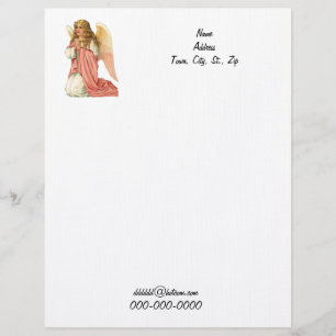 Angel Letterhead Briefhoofd Ontwerp
