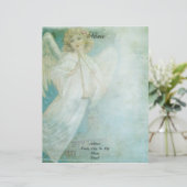 Angel Letterhead Briefhoofd Sjabloon (Staand voorkant)