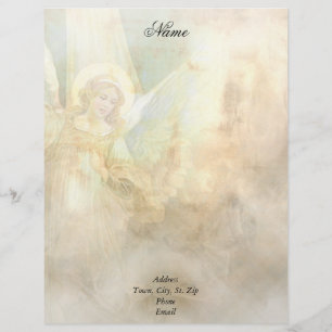 Angel Letterhead Gepersonaliseerd Briefhoofd