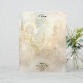 Angel Letterhead Gepersonaliseerd Briefhoofd (Staand voorkant)
