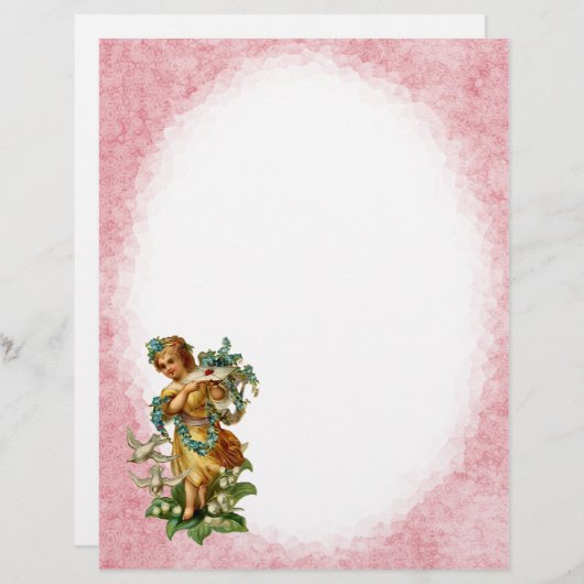  Angel Letterhead Stationery (Voorkant / Achterkant)