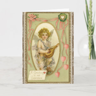 Angel-liefde Feestdagen Kaart