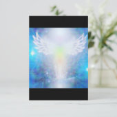 ANGEL LIGHT BEDANKKAART (Staand voorkant)