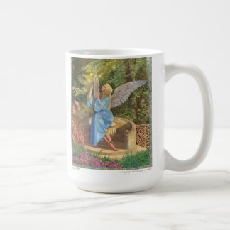 "Angel Light" witte keramische koffie-mok Koffiemok