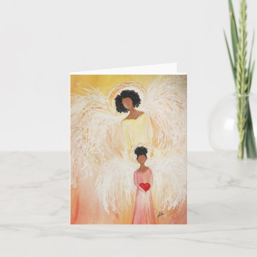 Angel Love Blank Kaart (Voorkant)
