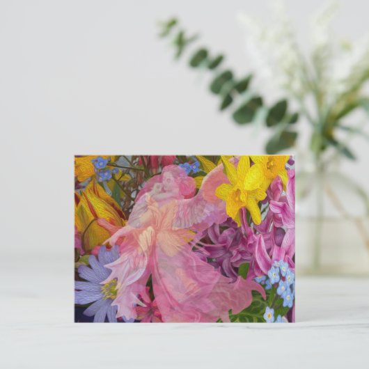 Angel Love Briefkaart (Staand voorkant)