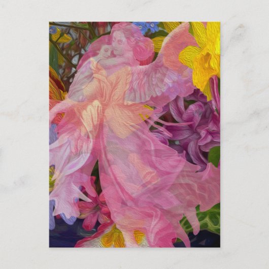 Angel Love Briefkaart (Voorkant)