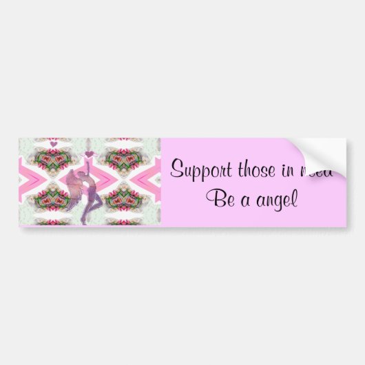 Angel Love_ Bumpersticker (Voorkant)