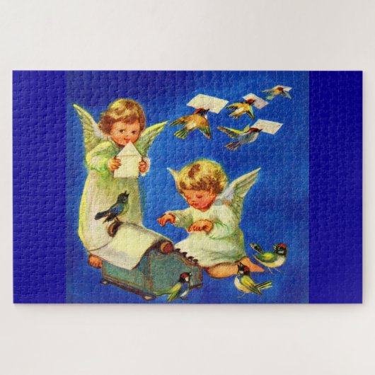 angel mail kantoor legpuzzel (Horizontaal)