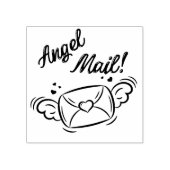 Angel Mail Rubber Stamp Rubberstempel (Afrduk)