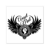 Angel Mail Self Inking Rubber Stamp Zelfinktende Stempel (Design)