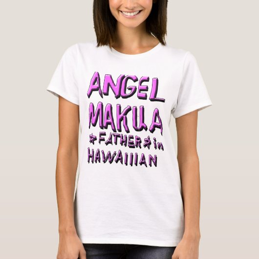 ANGEL MAKUA, VADER IN HAWAIIIAN 1 T-SHIRT (Voorkant)