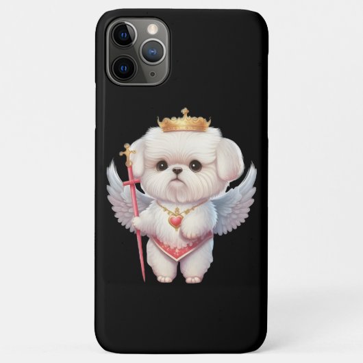 Angel Maltese puppy, hondenliefhebbers van Maltes  Case-Mate iPhone Case (Achterkant)