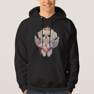 Angel Maltese puppy, hondenliefhebbers van Maltes Hoodie