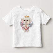 Angel Maltese puppy, hondenliefhebbers van Maltes  Kinder Shirts (Voorkant)