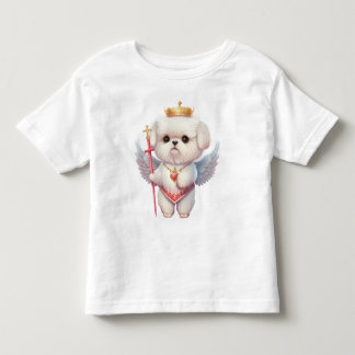 Angel Maltese puppy, hondenliefhebbers van Maltes  Kinder Shirts