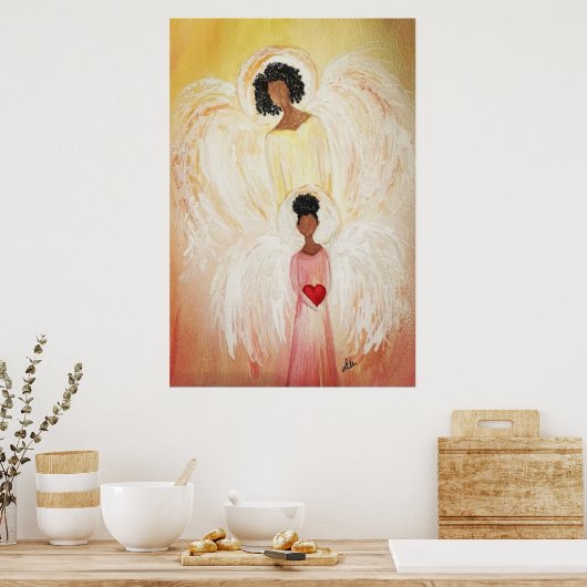 Angel mama poster (Keuken)