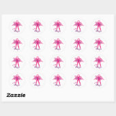 Angel mama ronde sticker (Vel)