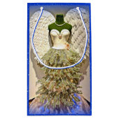Angel Mannequin Dress Form kerstboom Klein Cadeauzakje (Achterkant)