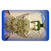 Angel Mannequin Dress Form kerstboom Magneet (Horizontaal)