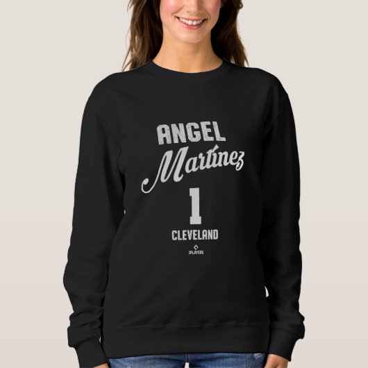 Angel Martinez 1 Cleveland Baseball  MLBPA Trui (Voorkant)