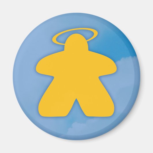 Angel Meeple Magnet (Voorkant)
