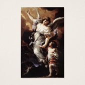 Angel Memorial verlies begrafenis gebed sympathie  Visitekaartjes (Voorkant)