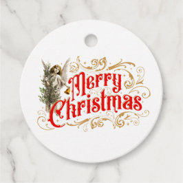  Angel-Merry-kerstrecro Bedankjes Labels