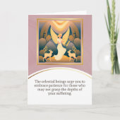 angel message egypt happy birthday kaart (Voorkant)