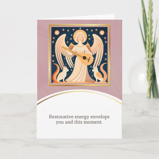 angel message egypt  happy birthday kaart (Voorkant)