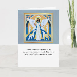 angel message egypt  happy birthday kaart