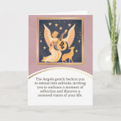 angel message egypt happy birthday kaart (Voorkant)