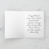 angel message egypt happy birthday kaart (Binnen)