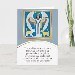angel message egypt  happy birthday kaart