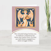 angel message egypt  happy birthday kaart (Voorkant)