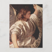 Angel met Banner 1522 Briefkaart (Voorkant)