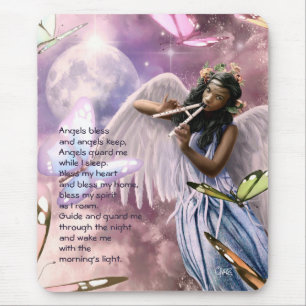 Angel met Butterflies Custom Gift Mousepad Muismat