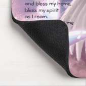 Angel met Butterflies Custom Gift Mousepad Muismat (Hoek)