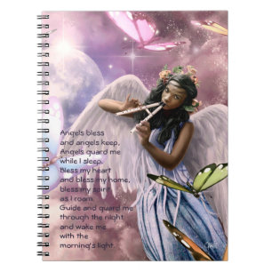 Angel met Butterflies Custom Gift Notitieboek