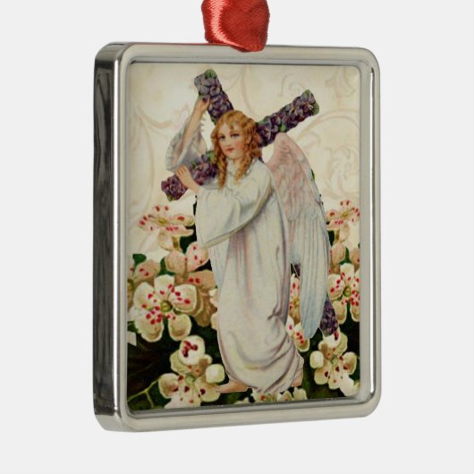 Angel met Cross Ornament (Rechts)
