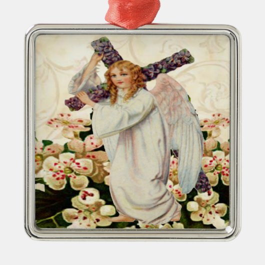 Angel met Cross Ornament (Voorkant)