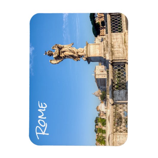 Angel met Crown of Thorns - Sant'Angelo, Rome Magneet (Verticaal)