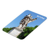 Angel met de Column - Sant'Angelo bridge, Rome Magneet (Linkerzijde)