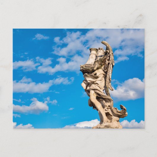 Angel met de Kolom Briefkaart (Voorkant)