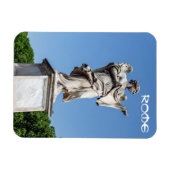 Angel met de Sudarium-Sant'Angelo-brug, Rome Magneet (Horizontaal)