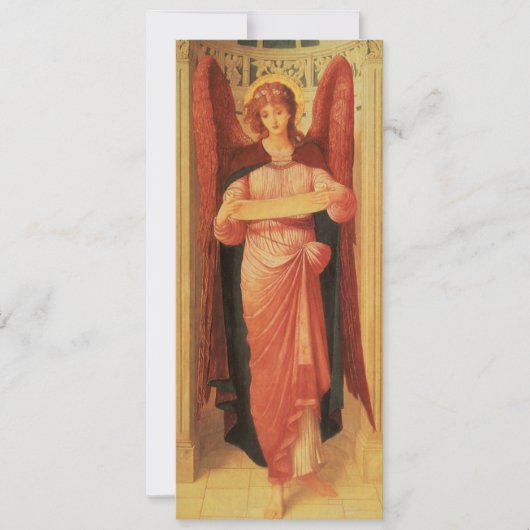 Angel met een scrol van John Melhuish Strudwick (Voorkant)