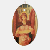 Angel met een scrol van John Melhuish Strudwick Keramisch Ornament (Links)